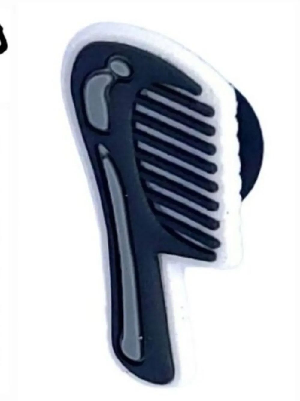 Hair Comb Croc Charm Jibbitz Style Girly Beauty Salon Stylist Hairdresser Glam